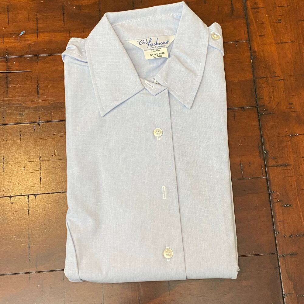 NWT USAF Air Force Women's Dress Blue Uniform Shirt 10 MR Califashions New 2009